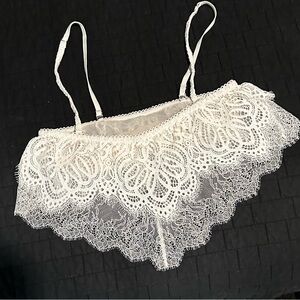 Victoria’s Secret lace bralette. Never worn